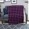 Purple Plaid Blanket-grizzshop