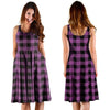 Purple Plaid Dress-grizzshop