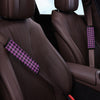 Purple Plaid Seat Belt Cover-grizzshop