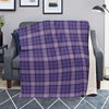 Purple Plaid Tartan Blanket-grizzshop