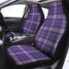 Purple Plaid Tartan Car Seat Covers-grizzshop