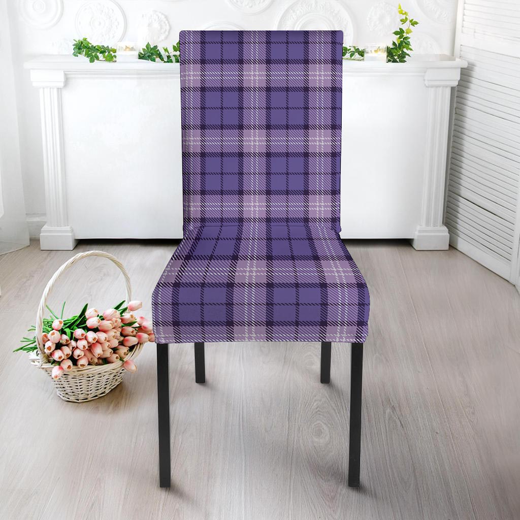 Purple best sale tartan chair