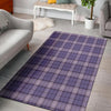 Purple Plaid Tartan Floor Mat-grizzshop