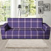 Purple Plaid Tartan Sofa Cover-grizzshop