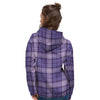 Purple Plaid Tartan Women's Hoodie-grizzshop