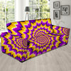 Purple Psychedelic Optical illusion Sofa Cover-grizzshop