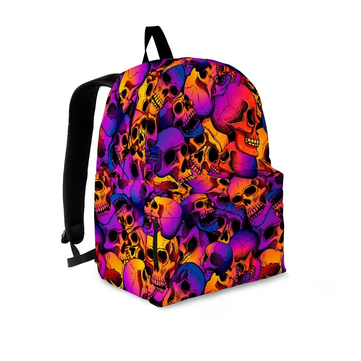 Purple Skull Backpack-grizzshop