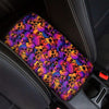 Purple Skull Car Console Cover-grizzshop