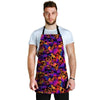 Purple Skull Men's Apron-grizzshop