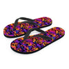 Purple Skull Men's Flip Flops-grizzshop