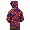 Purple Skull Men's Hoodie-grizzshop