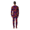 Purple Skull Men's Pajamas-grizzshop