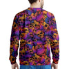 Purple Skull Men's Sweatshirt-grizzshop