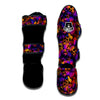 Purple Skull Muay Thai Shin Guard-grizzshop