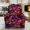 Purple Skull Recliner Cover-grizzshop