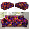 Purple Skull Sofa Cover-grizzshop