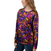 Purple Skull Women's Sweatshirt-grizzshop