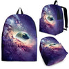 Purple Stardust Galaxy Space Print Premium Backpack-grizzshop