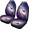 Purple Stardust Galaxy Space Print Universal Fit Car Seat Cover-grizzshop