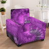 Purple Tie Dye Armchair Cover-grizzshop