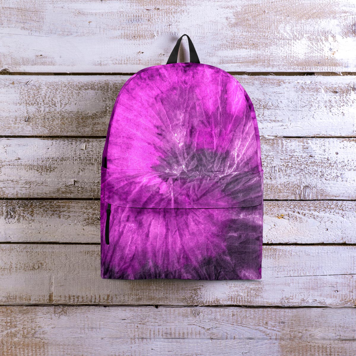 Purple Tie Dye Backpack-grizzshop