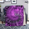 Purple Tie Dye Blanket-grizzshop