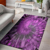 Purple Tie Dye Floor Mat-grizzshop