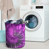 Purple Tie Dye Laundry Basket-grizzshop