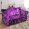 Purple Tie Dye Loveseat Cover-grizzshop