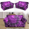 Purple Tie Dye Loveseat Cover-grizzshop