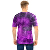 Purple Tie Dye Men T Shirt-grizzshop