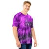 Purple Tie Dye Men T Shirt-grizzshop