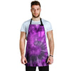 Purple Tie Dye Men's Apron-grizzshop