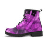 Purple Tie Dye Men's Boots-grizzshop