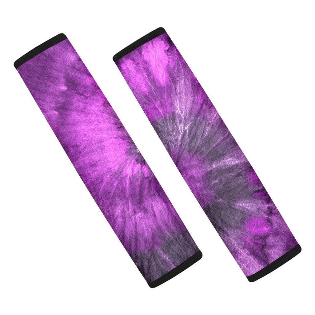 Purple Tie Dye Seat Belt Cover-grizzshop