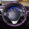 Purple Tie Dye Steering Wheel Cover-grizzshop