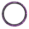 Purple Tie Dye Steering Wheel Cover-grizzshop