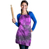 Purple Tie Dye Women's Apron-grizzshop