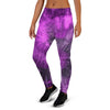 Purple Tie Dye Women's Joggers-grizzshop