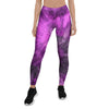 Purple Tie Dye Women's Leggings-grizzshop