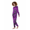 Purple Tie Dye Women's Pajamas-grizzshop