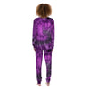 Purple Tie Dye Women's Pajamas-grizzshop