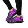 Purple Tie Dye Women's Sneakers-grizzshop