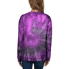 Purple Tie Dye Women's Sweatshirt-grizzshop