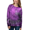 Purple Tie Dye Women's Sweatshirt-grizzshop