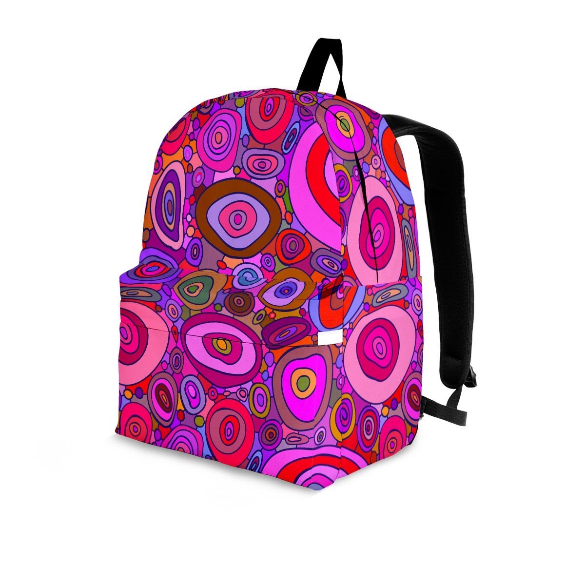 Purple Trippy Hippie Backpack-grizzshop