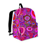 Purple Trippy Hippie Backpack-grizzshop