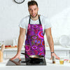 Purple Trippy Hippie Men's Apron-grizzshop