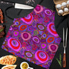 Purple Trippy Hippie Men's Apron-grizzshop