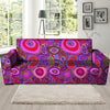 Purple Trippy Hippie Sofa Cover-grizzshop